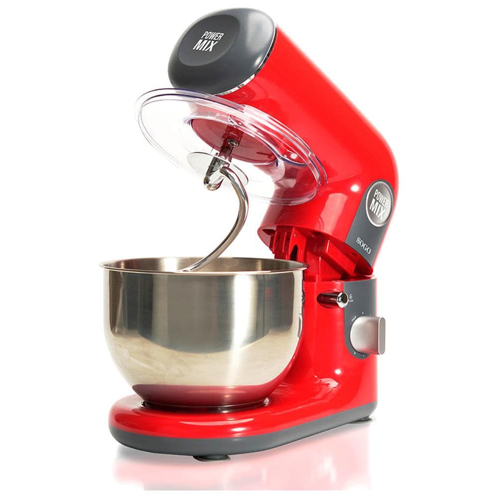 Impastatrice Professionale, Ciotola In Acciaio Inossidabile Da 5l, 1000w - Foto 3