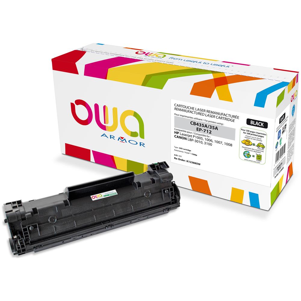 K12388OW, Nero, Laser, HP, LaserJet P1005, Scatola - Foto 2