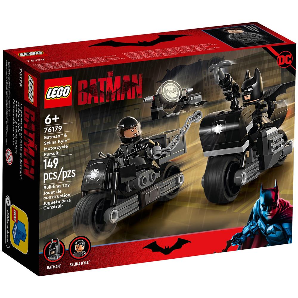 76179 DC Inseguimento sulla Moto di Batman e Selina Kyle - Foto 1