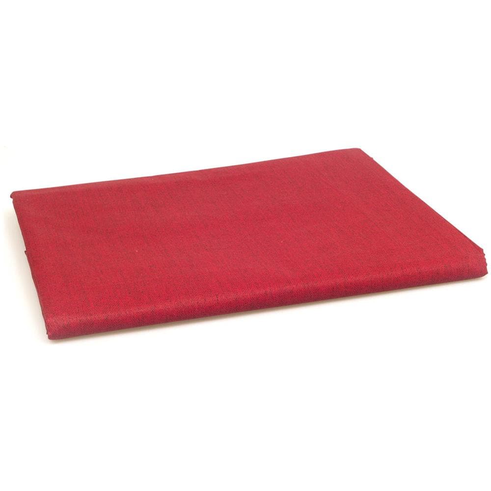 Telo Arredo Granfoulard Copritutto Cotone Made Italy Vari Disegni Arredatutto Copriletto Multiuso 1 Piazza Tinta Unita Bordeaux - Foto 2