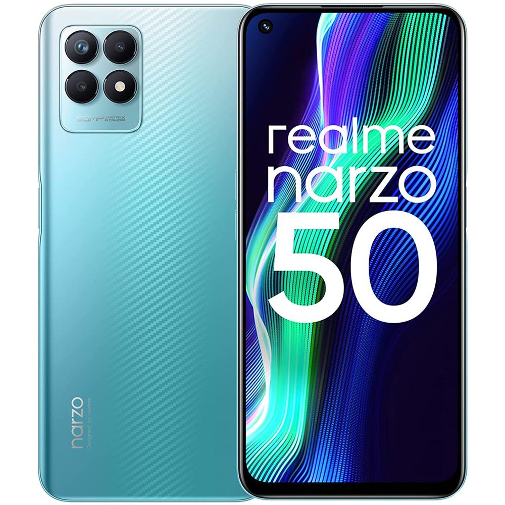 Narzo 50 128 GB 4G / LTE Dual Sim Display 6.6" Full HD+ Slot Micro SD Fotocamera 50 Mpx Android Blu - Foto 1