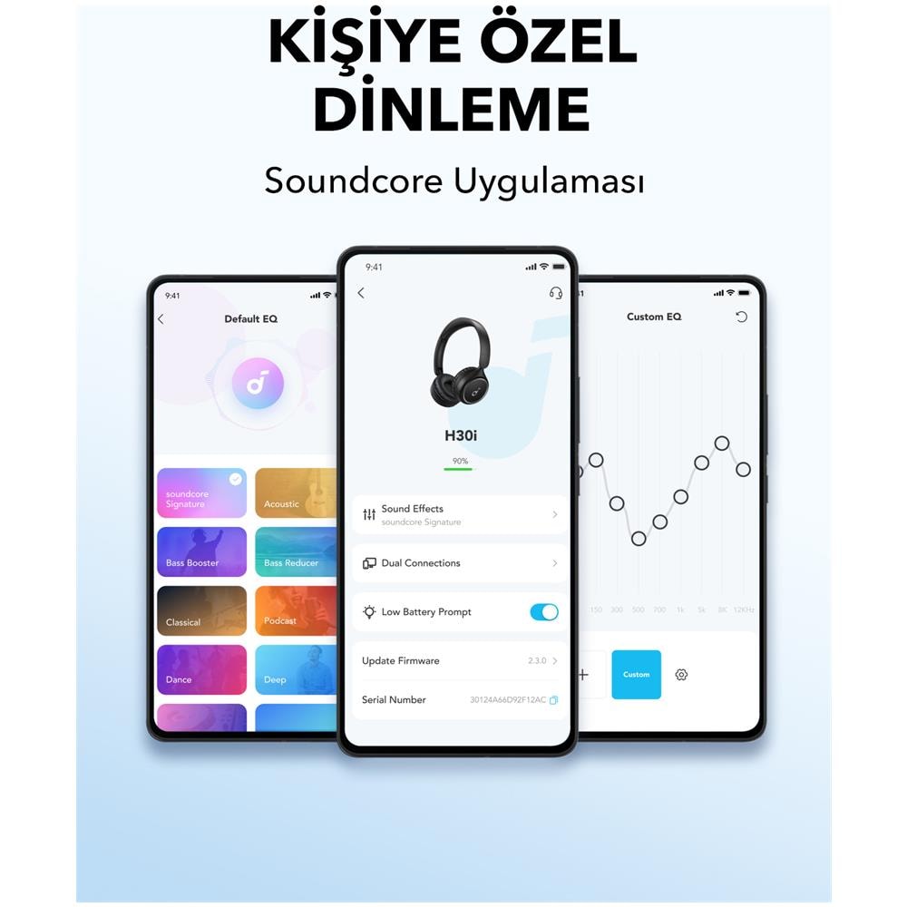 H30I Auricolare Wireless A Padiglione Musica e Chiamate USB tipo-C Bluetooth Nero - Foto 7