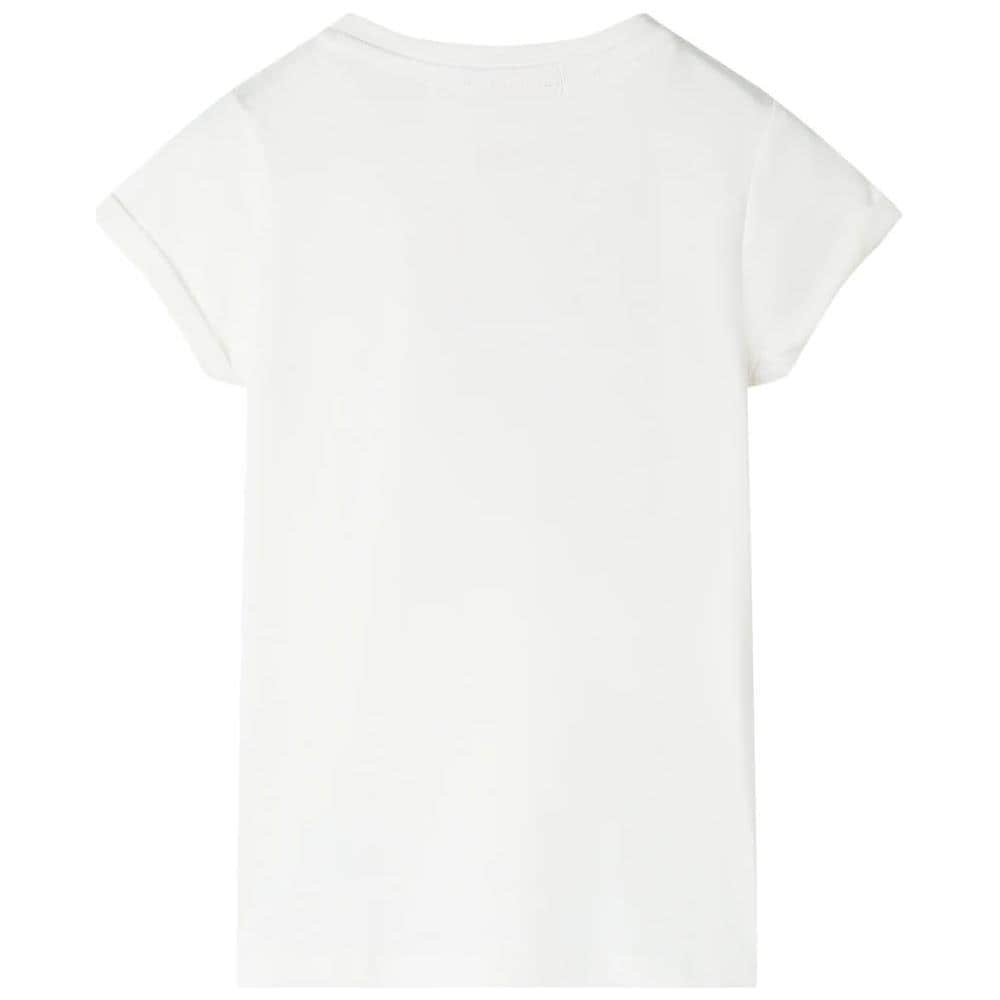 Maglietta per Bambini Ecru 116 - Foto 2