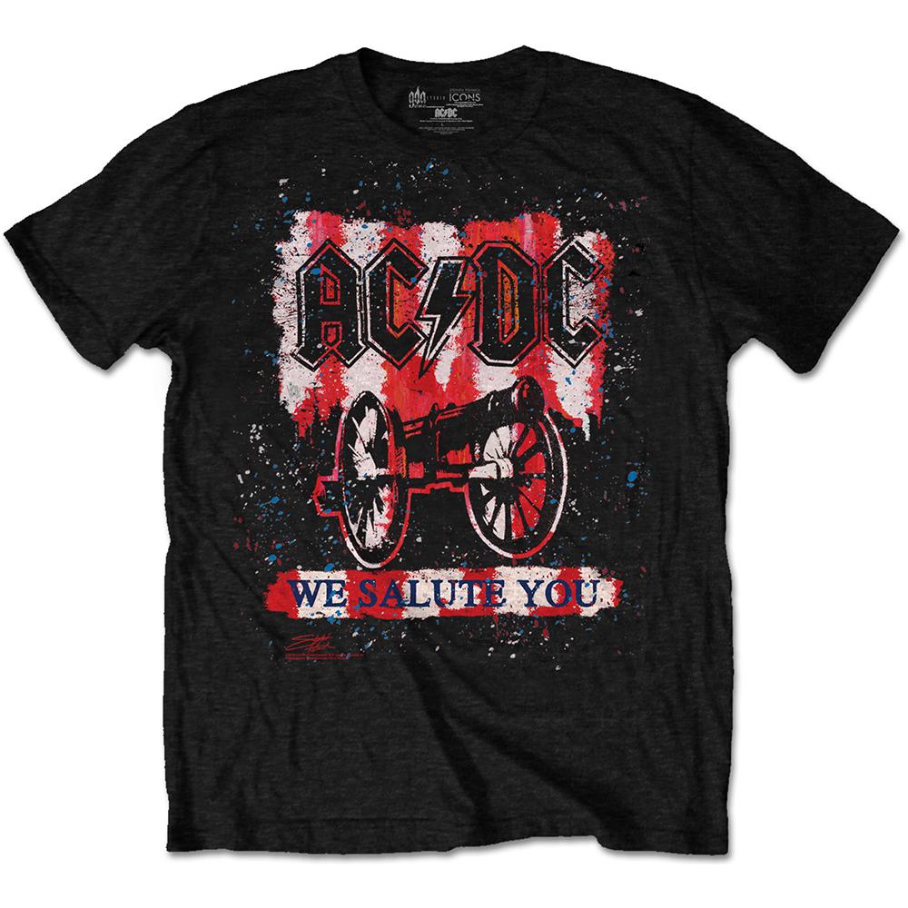 Ac / Dc - We Salute You Bold Special Edition Black (T-Shirt Unisex Tg. S) - Foto 1