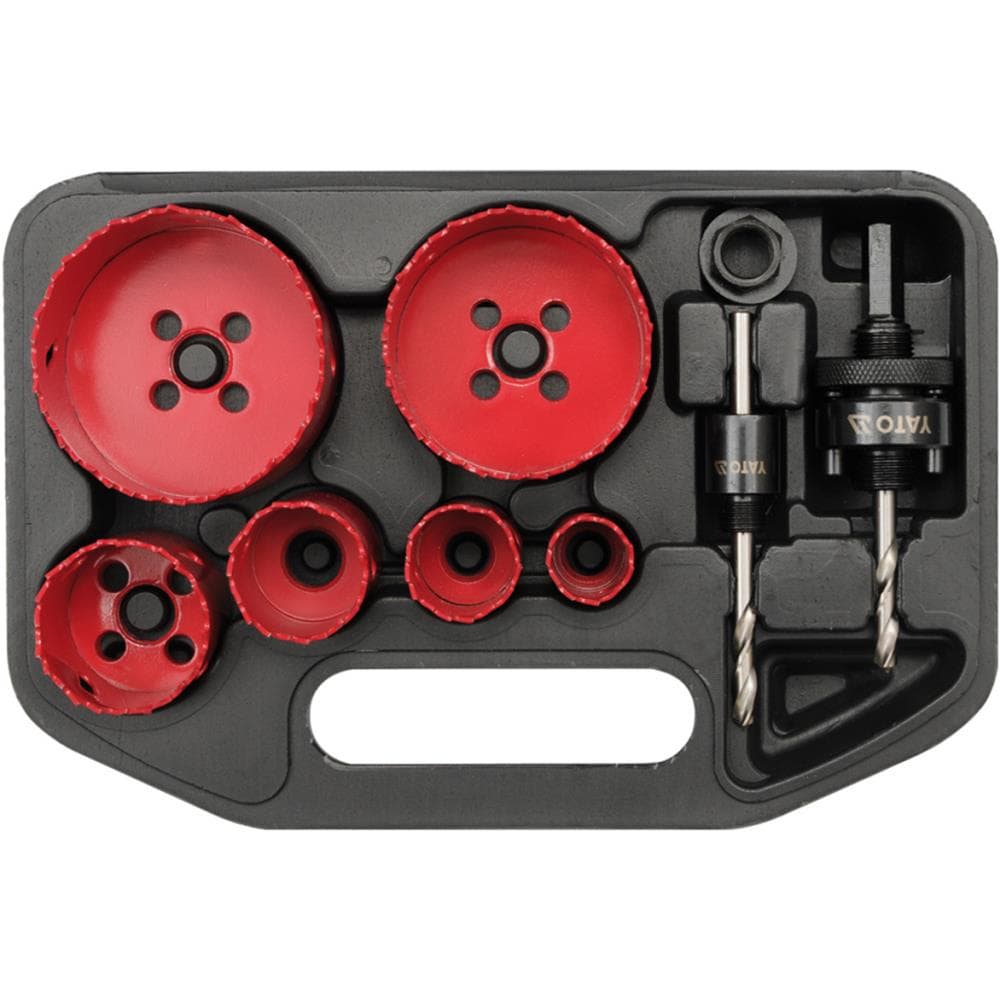 Kit Seghe A Tazza 9 Pz Da Elettricista Yt-3380 - Foto 1