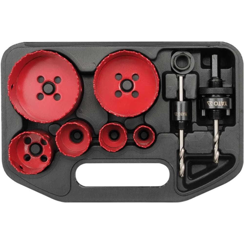 Kit Seghe A Tazza 9 Pz Da Elettricista Yt-3380 - Foto 3