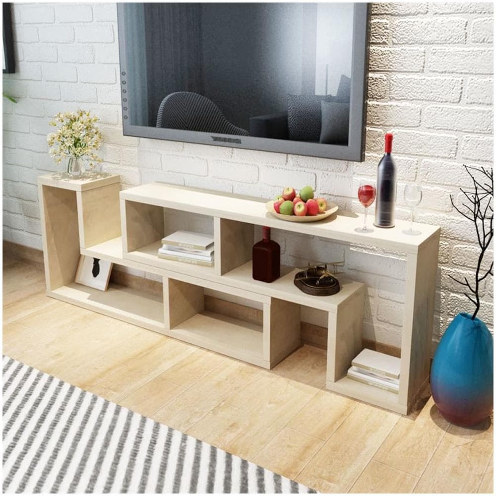 Mobile Porta TV Doppio a L Colore Rovere - Foto 1