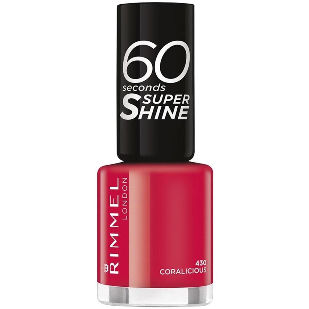 60 Seconds Super Shine Nail Lacquer 430 Coralicious - Foto 1