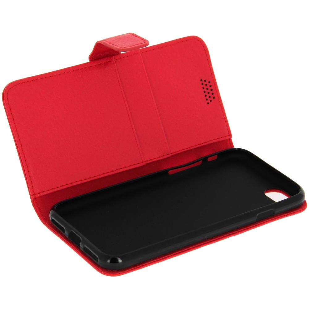 Custodia Portafoglio Stand Case Per Apple Iphone 7 E 8 - Rossa - Foto 1