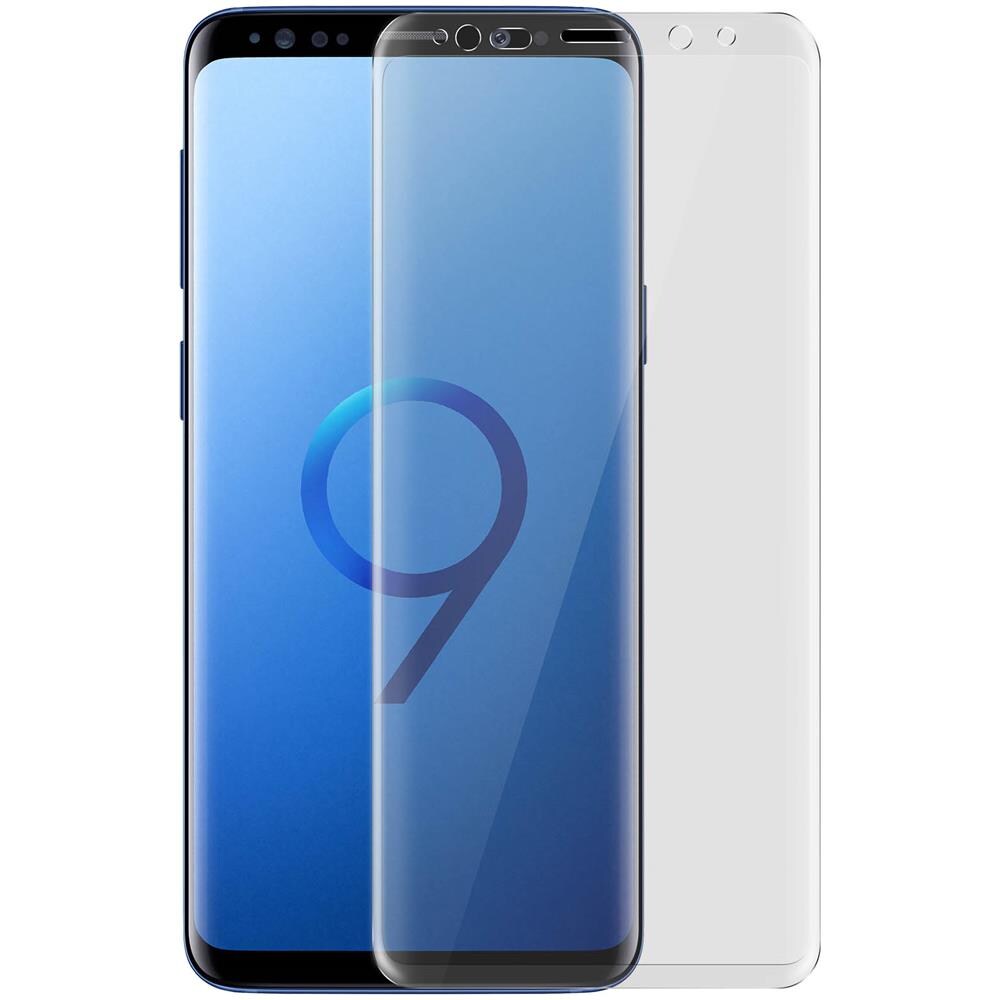 Pellicola Galaxy S9 Plus Vetro Temperato 9h Ricurvo 5d Full Cover Trasparente - Foto 1