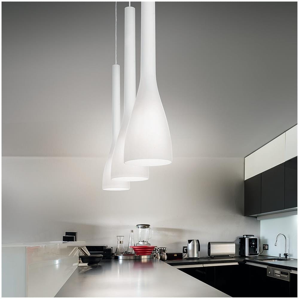 Lampada A Sospensione 40w E14 Ideal Lux Bianco - Foto 2