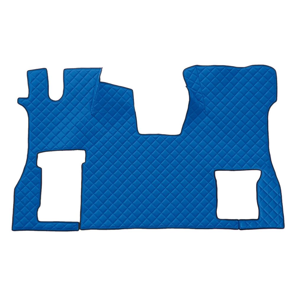 96502 Tappeto Unico In Similpelle Blu Scania S11-16 no Tunnel Sed - Foto 1