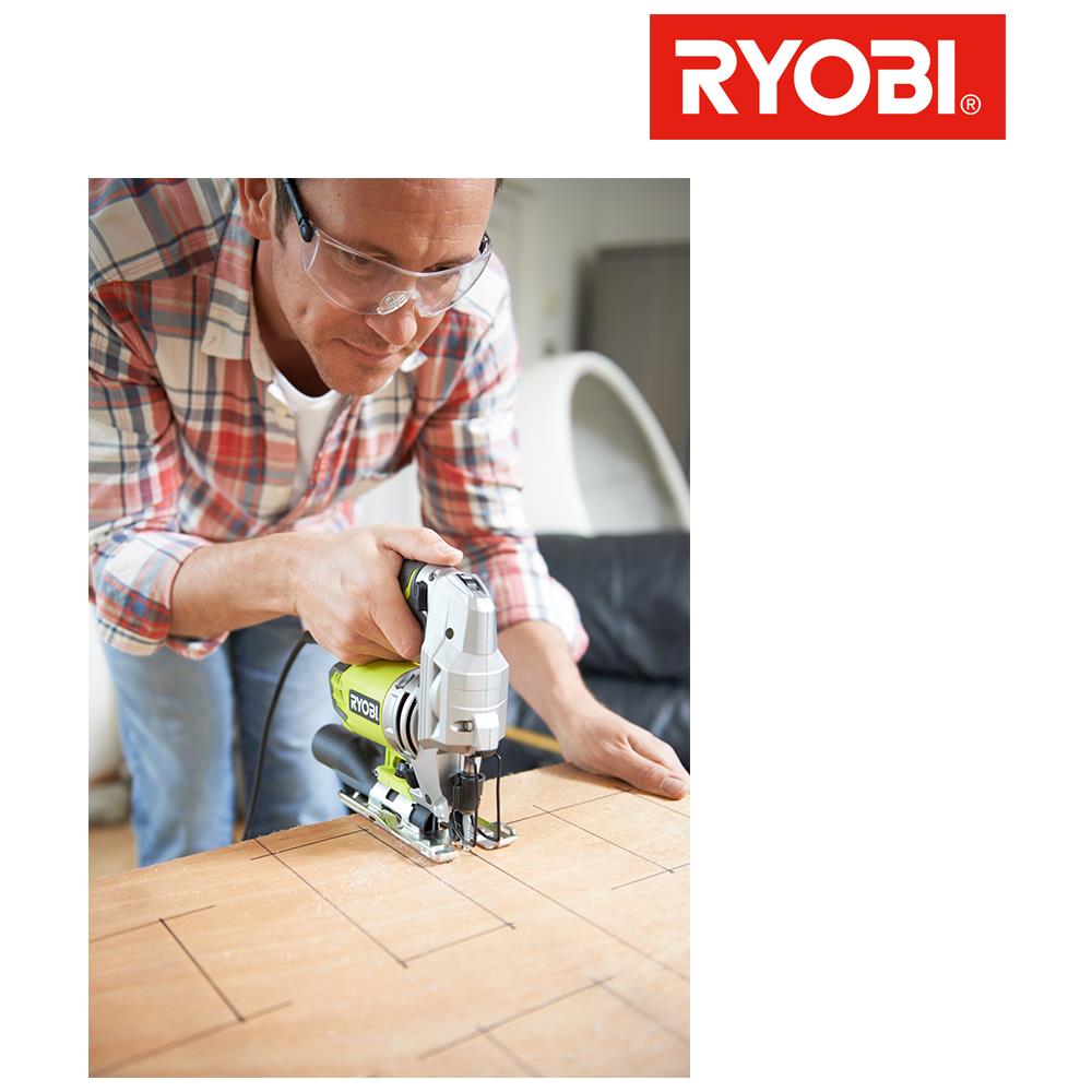 Seghetto Alternativo A Pendolo Ryobi 600w 85mm Legno - Set Di 5 Lame Rjs-850ka5 - Foto 2