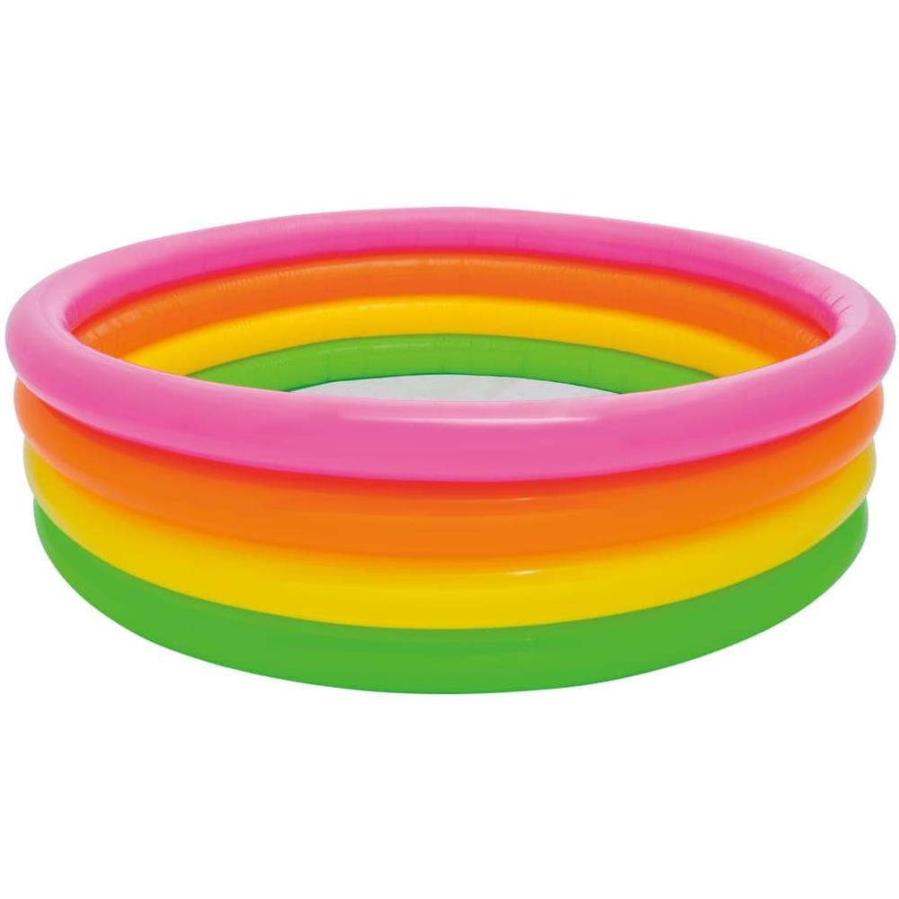 ntex Piscina Gonfiabile Sunset con 4 Anelli 168x46 cm - Foto 1