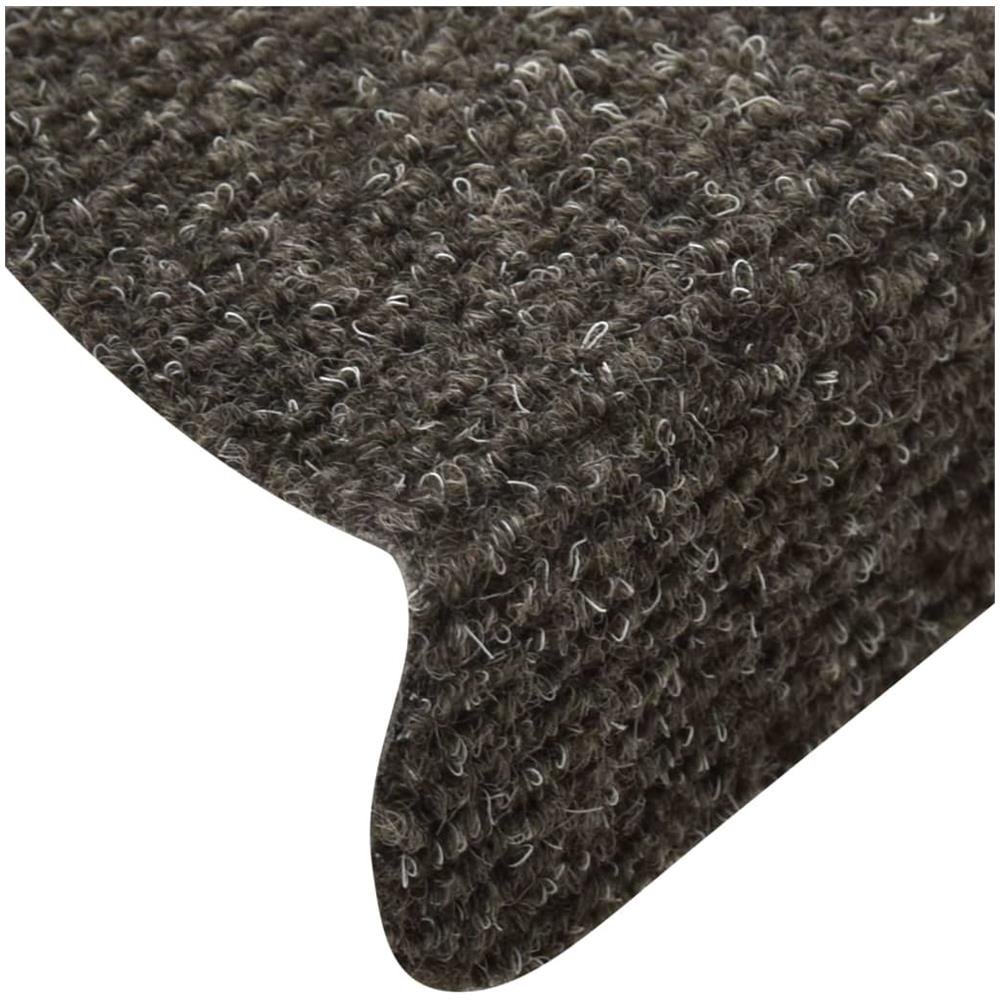 Tappetini per Scale 10 pz Antracite 56x17x3 cm Agugliati - Foto 9