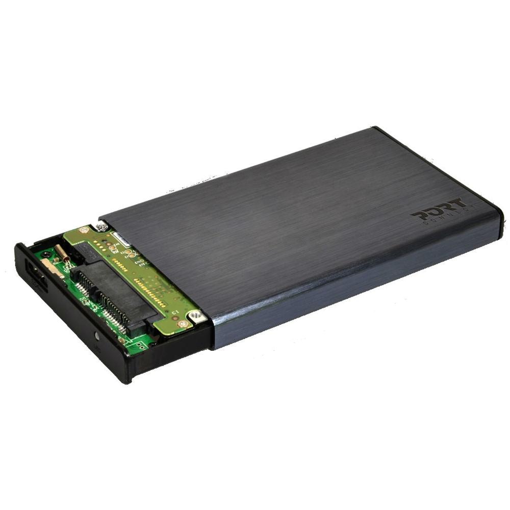 900035, SSD, SATA, Seriale ATA II, Serial ATA III, 3.0 (3.1 Gen 1) , USB Type-C, Nero, Acrilonitrile butadiene stirene (ABS)  - Foto 1