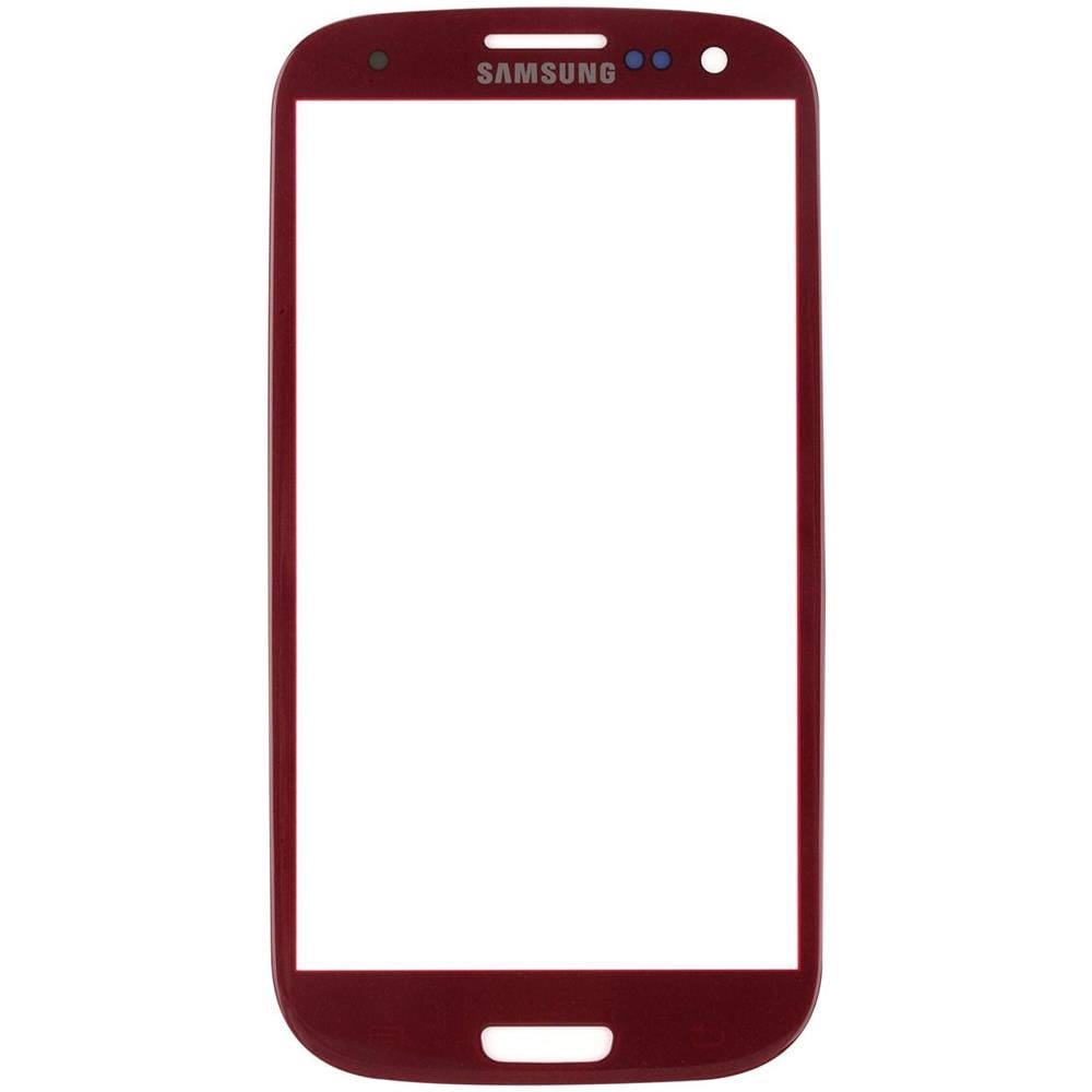 Schermo + Colla Per Samsung Galaxy S3 I9300 & I9305 - Rosso - Foto 1