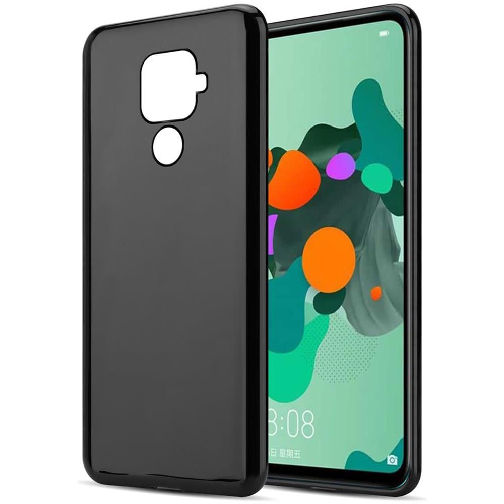 Custodia Compatibile Con Huawei Mate 30 Lite In Nero - Coperchio Protettivo In Silicone Tpu Flessibile - Foto 1