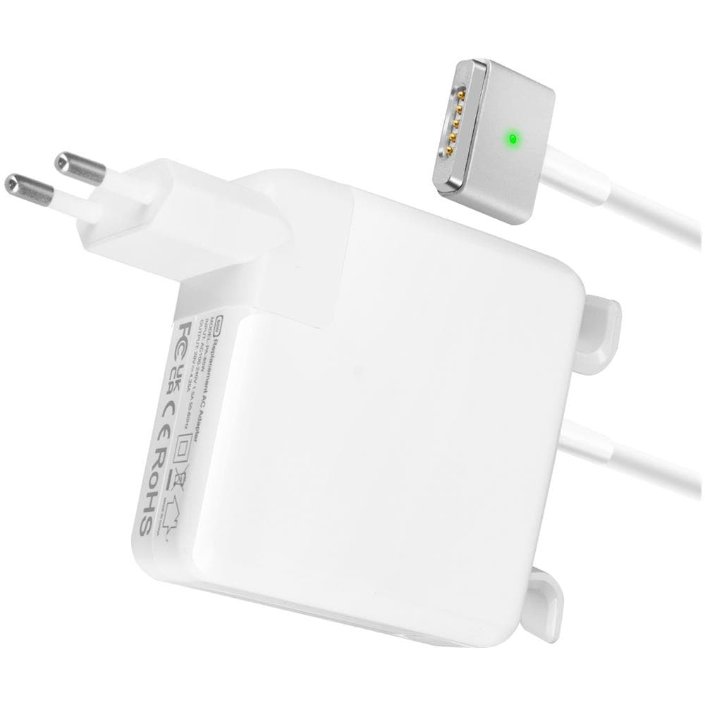 Caricabatterie Per Macbook Magsafe 2 Magnetico Carica Rapida 85w Indicatore Led - Foto 1
