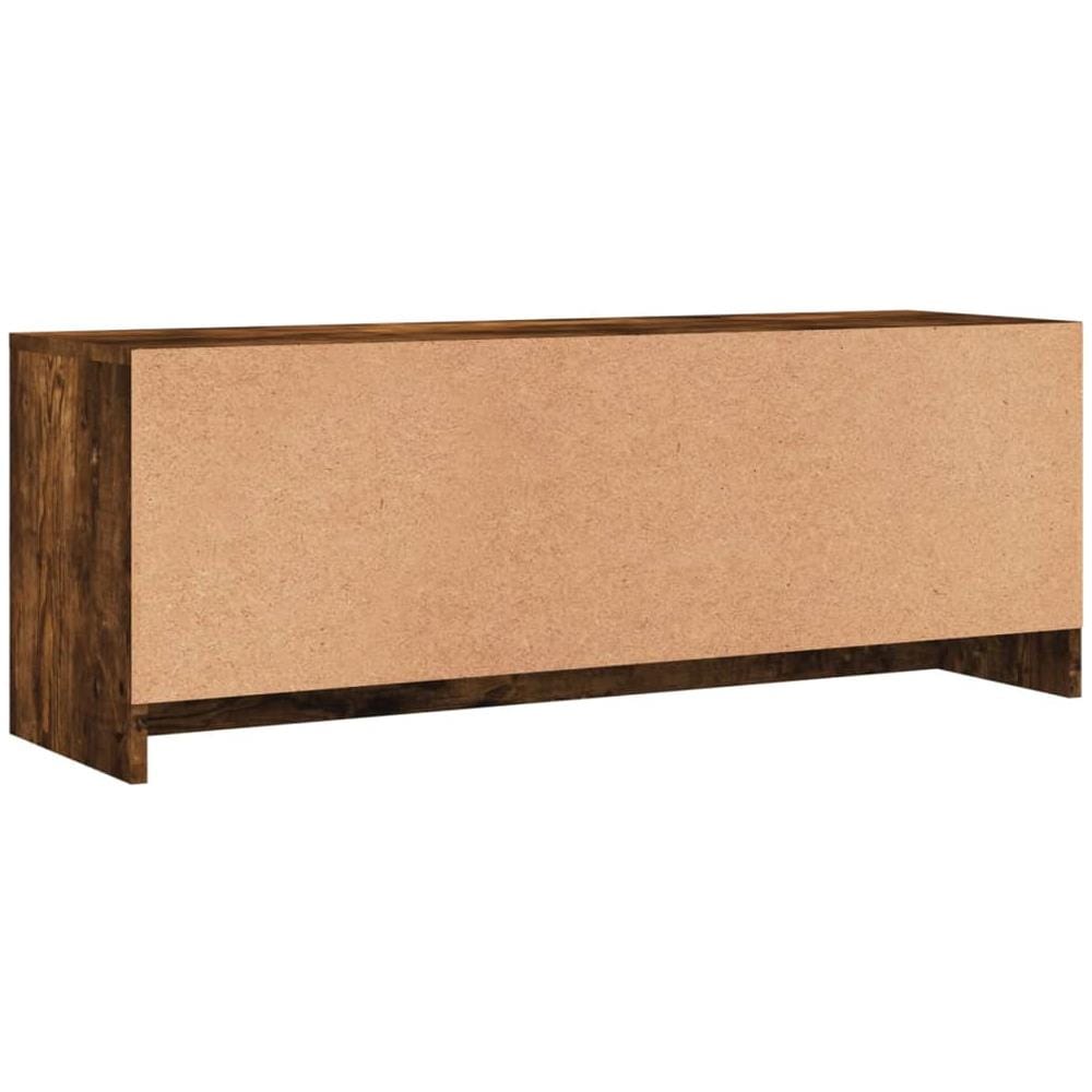 Mobile Tv Rovere Fumo 102x30x37,5 Cm In Legno Multistrato - Foto 7