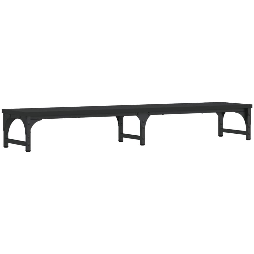 Supporto Per Monitor Nero 105x23x15,5 Cm Legno Multistrato - Foto 2