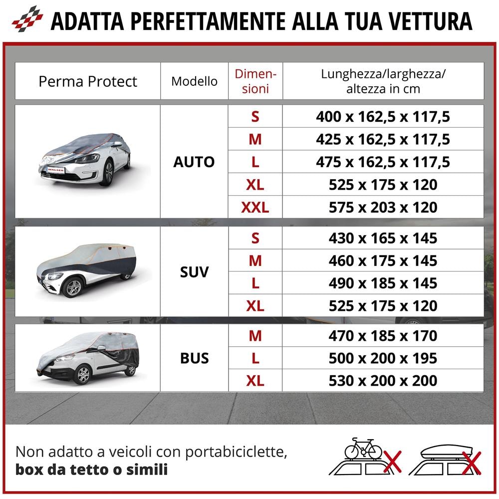 Telo Copriauto Antigrandine Perma Protect Misura Xl - Foto 2