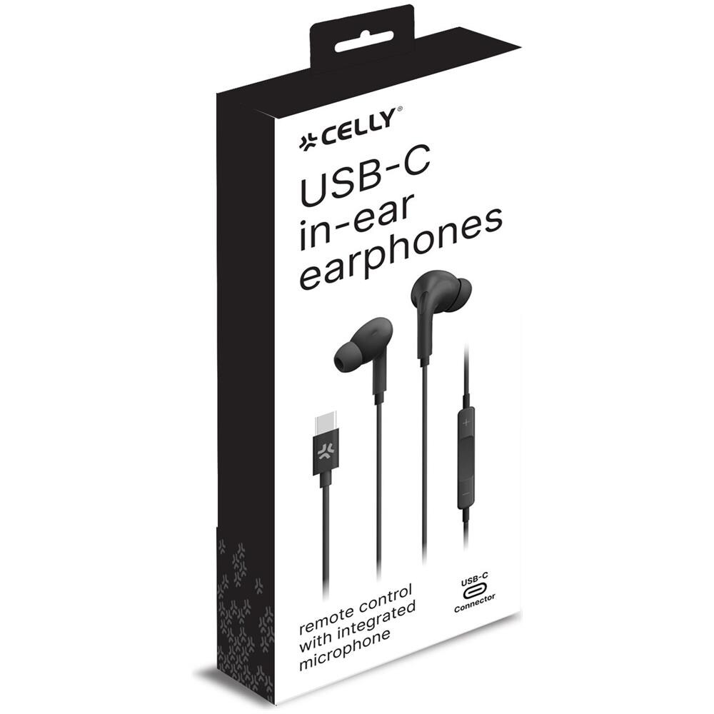 UP1200TYPECBK cuffia e auricolare Cablato In-ear Musica e Chiamate USB tipo-C Nero - Foto 3