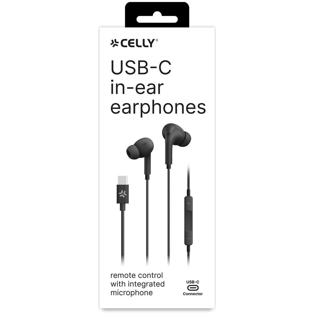 UP1200TYPECBK cuffia e auricolare Cablato In-ear Musica e Chiamate USB tipo-C Nero - Foto 2
