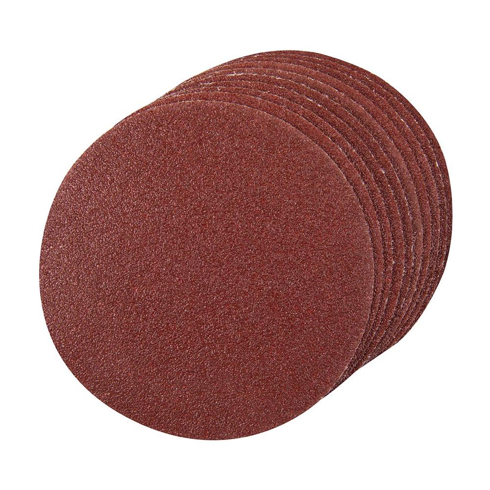 689244 Dischi A Fissaggio Strappo 125 Mm 10 P. zi 125 Mm, 4 X Grana 60, 2 X Grana 80, 120, 240 - Foto 1