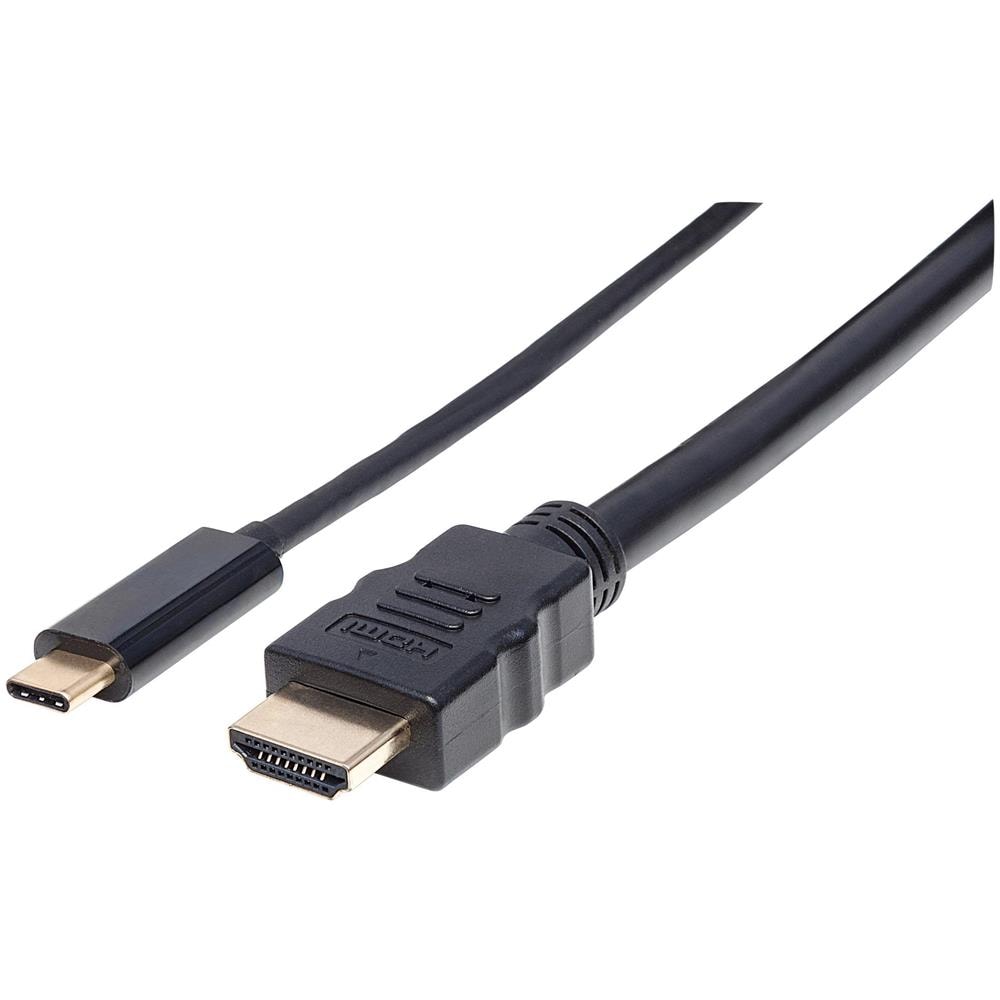 IADAP USBC-HDMI2 - Cavo adattatore USB-C a HDMI 2m Nero - Foto 1