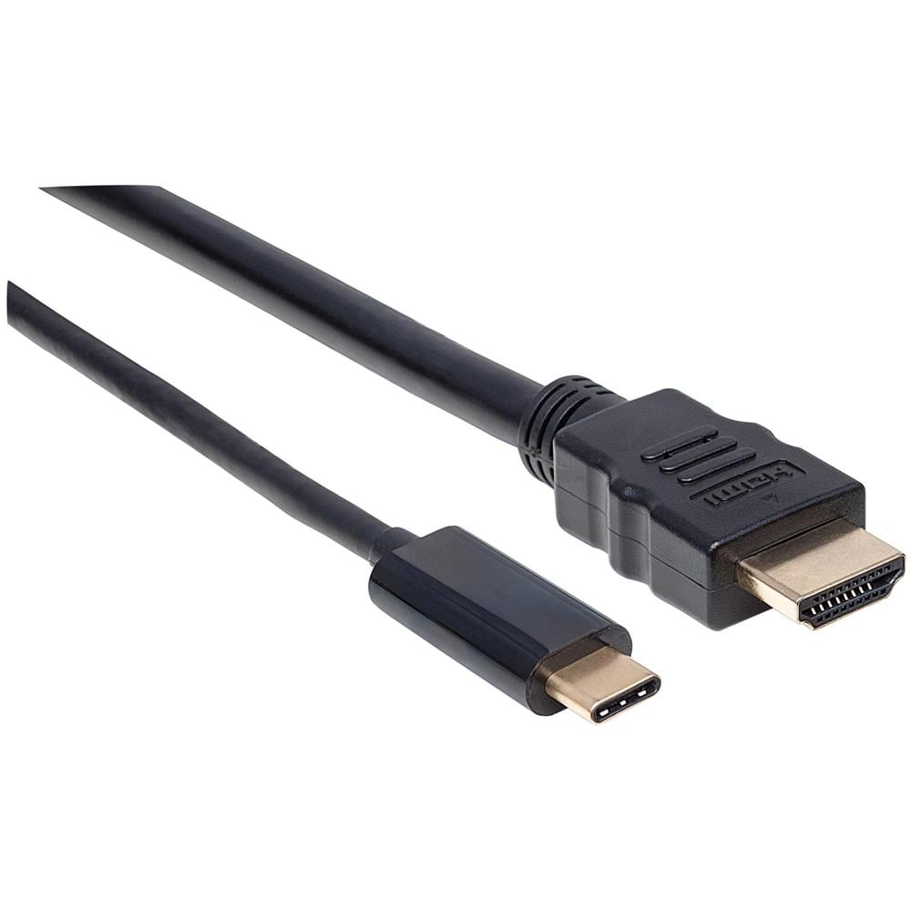 IADAP USBC-HDMI2 - Cavo adattatore USB-C a HDMI 2m Nero - Foto 2