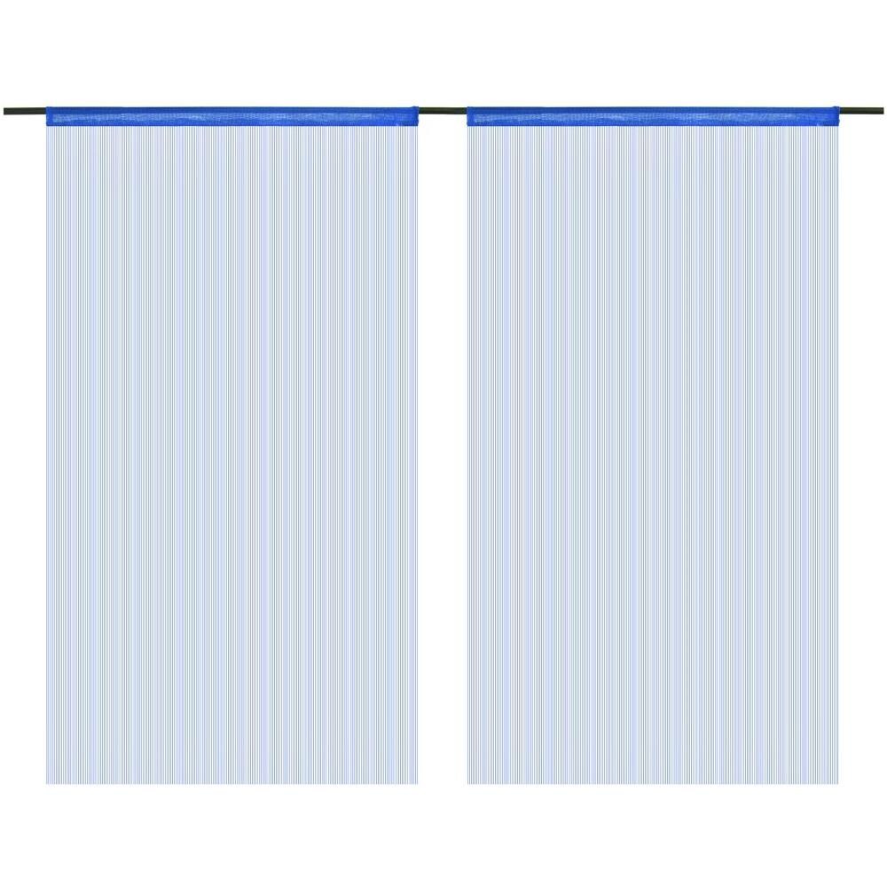 2 Pz Tende A Fili 140x250 Cm Blu - Foto 2