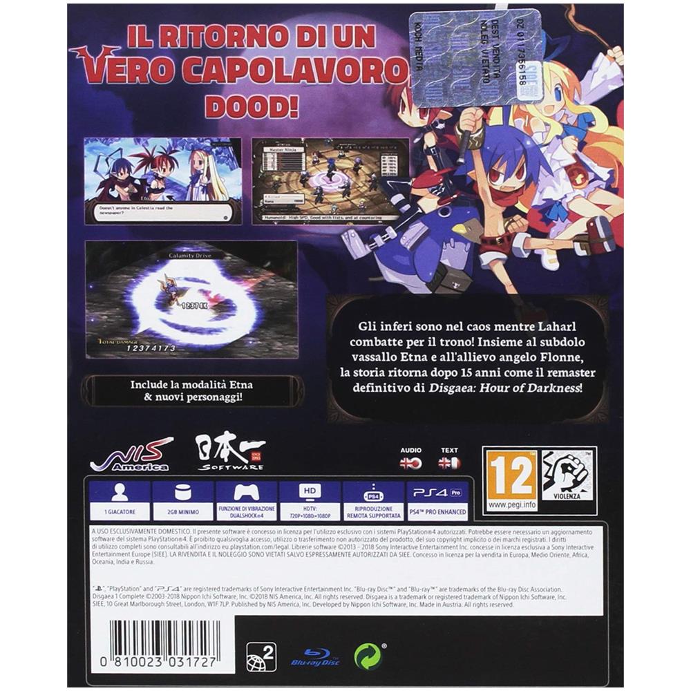 PS4 - Disgaea 1 Complete - Foto 2