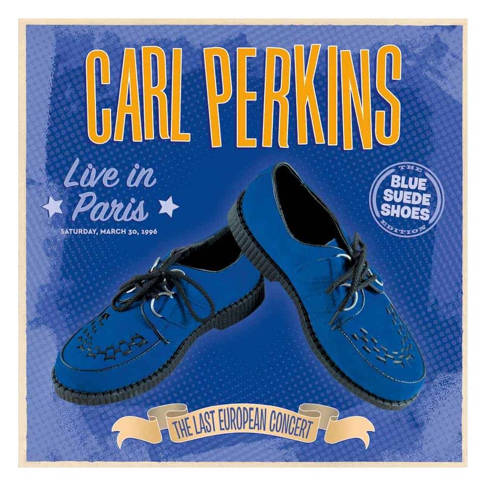 Carl Perkins - Live In Paris - The Last European Concert (2 Lp) (Blue Vinyl) - Foto 1