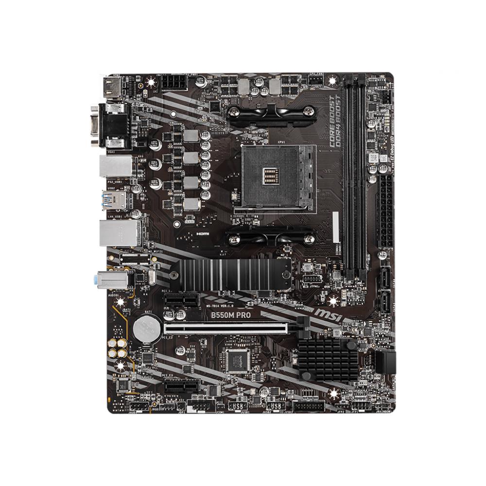Scheda Madre B550M Pro Socket AM4 Chipset B550 Micro ATX - Foto 2