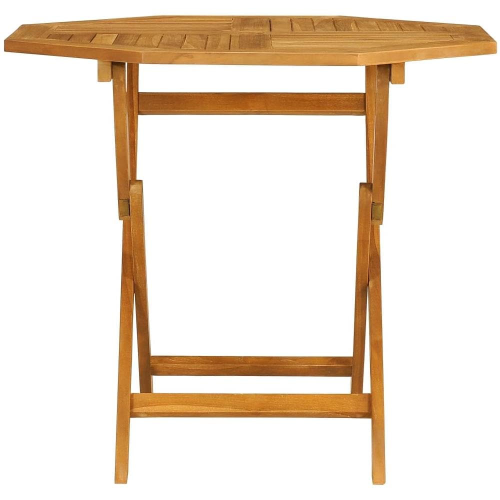 Set da Pranzo da Giardino 5 pz in Legno Massello di Teak - Foto 3