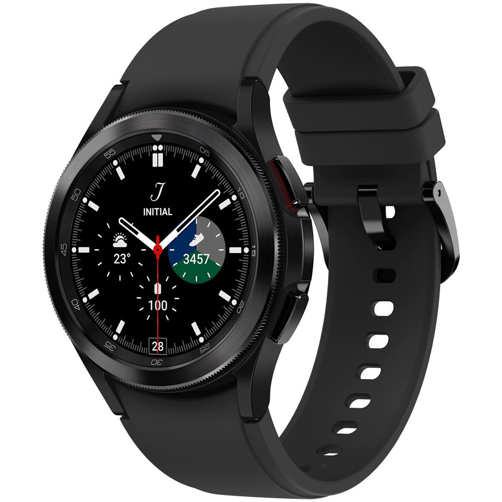 Galaxy Watch4 Classic 1.2" OLED 42 mm Digitale 396 x 396 Pixel Touch screen 4G Nero Wi-Fi GPS (satellitare) Europa - Foto 1