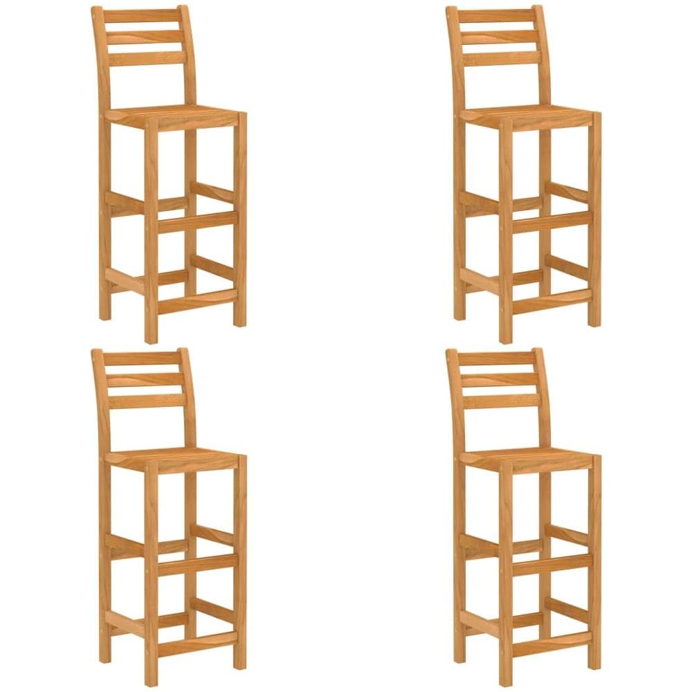 Set da Bar da Giardino 5 pz in Legno Massello di Acacia - Foto 3