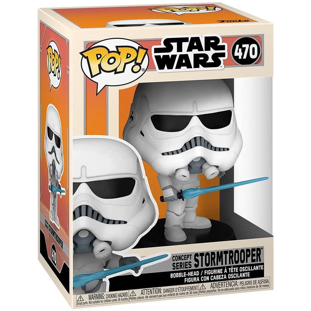 Star Wars: Pop! - Concept Series - Stormtrooper (Vinyl Figure 470) - Foto 1