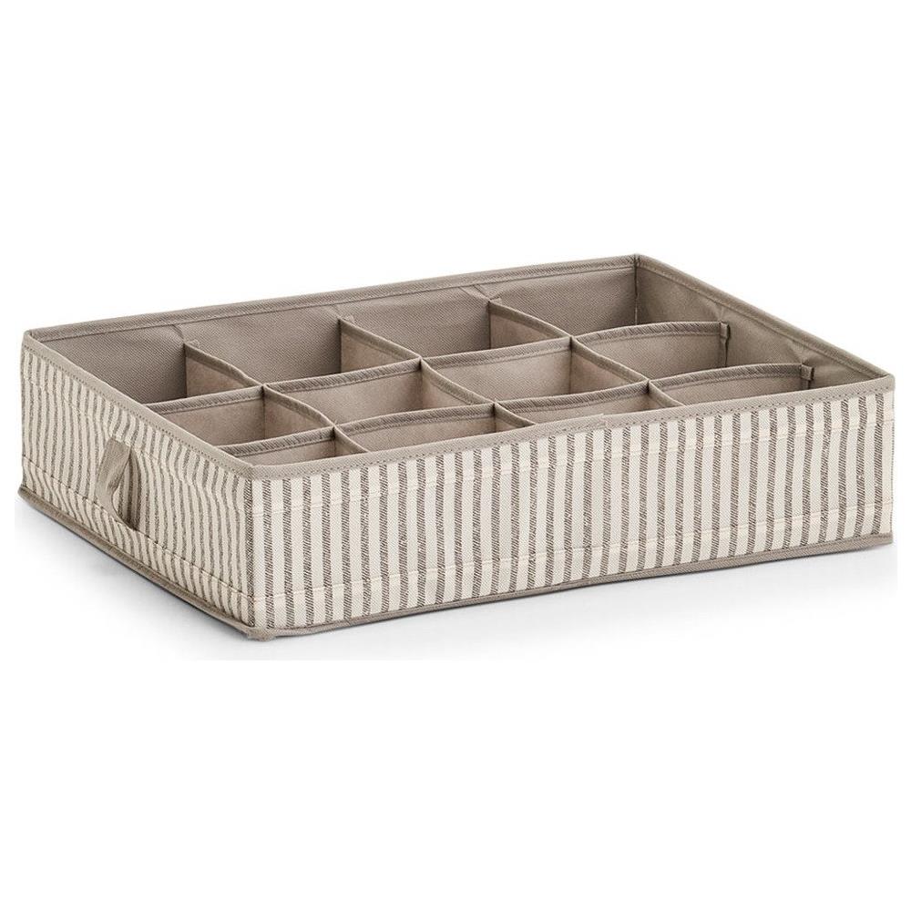 Organizer Con 12 Scomparti Cassetti, Contenitore Tessile - - Foto 1