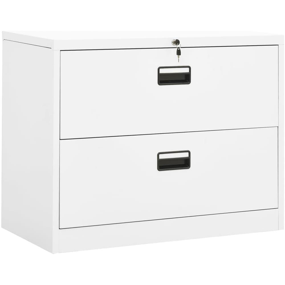 Armadio Classificatore Bianco 90x46x72,5 Cm In Acciaio - Foto 1