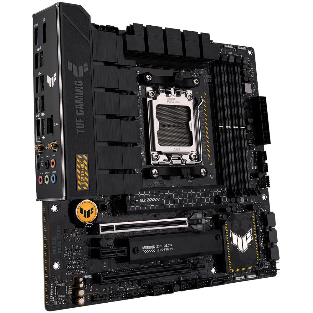 Scheda Madre TUF GAMING B650M-PLUS WIFI Socket AM5 Chipset AMD B650 micro ATX - Foto 10