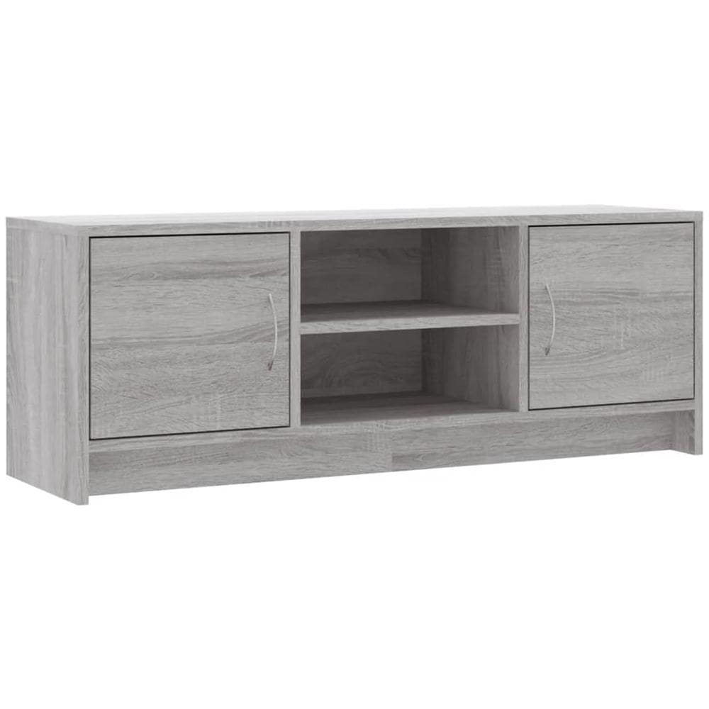 Mobile Porta Tv Grigio Sonoma 102x30x37,5 Cm Legno Multistrato - Foto 2