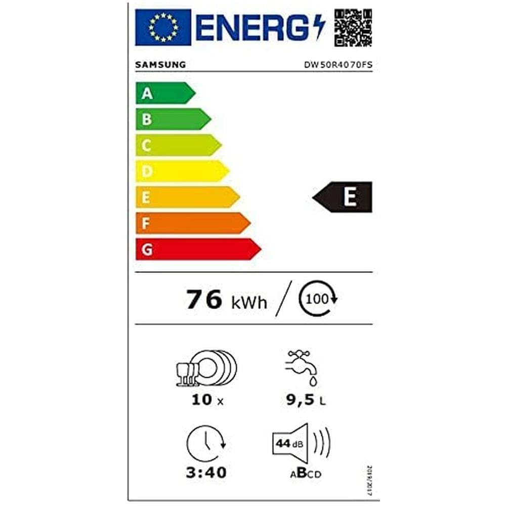 Lavastoviglie DW50R4070FS /EC Libera installazione Classe E Capacità 10 coperti - Foto 2