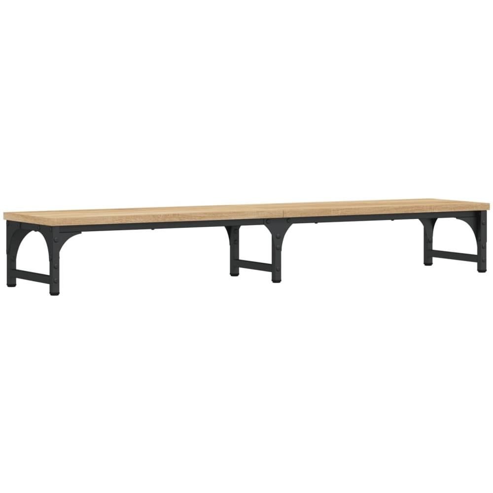 Supporto Monitor Rovere Sonoma 105x23x15,5 Cm Legno Multistrato - Foto 2