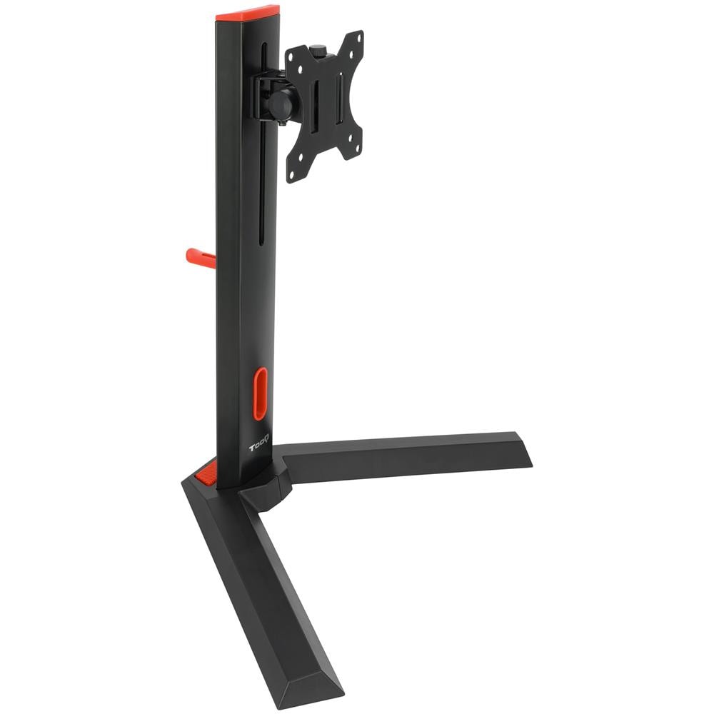 DB1401TN-B supporto da tavolo per Tv a schermo piatto 81,3 cm (32") Scrivania Nero, Rosso - Foto 1