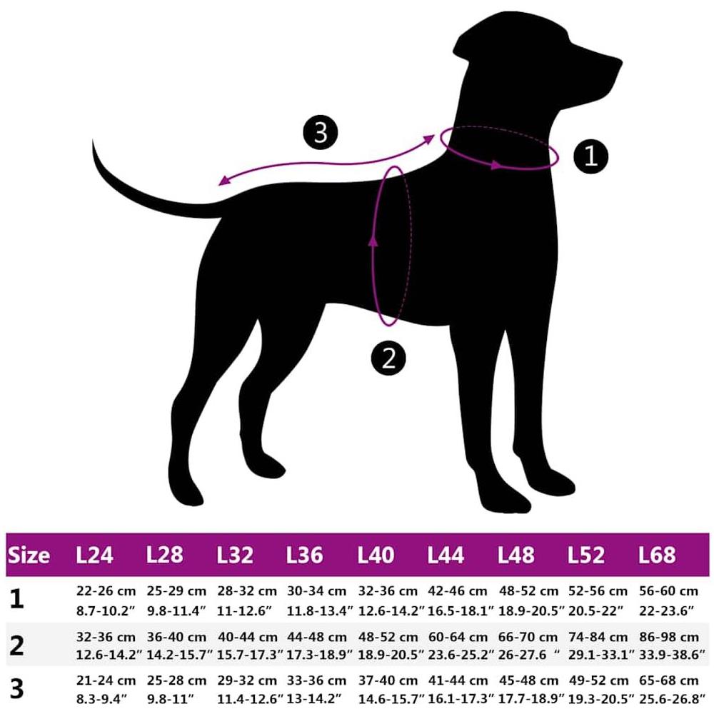 Cappotto Cani Imbracatura Impermeabile Riflettente Rosso L36 - Foto 10