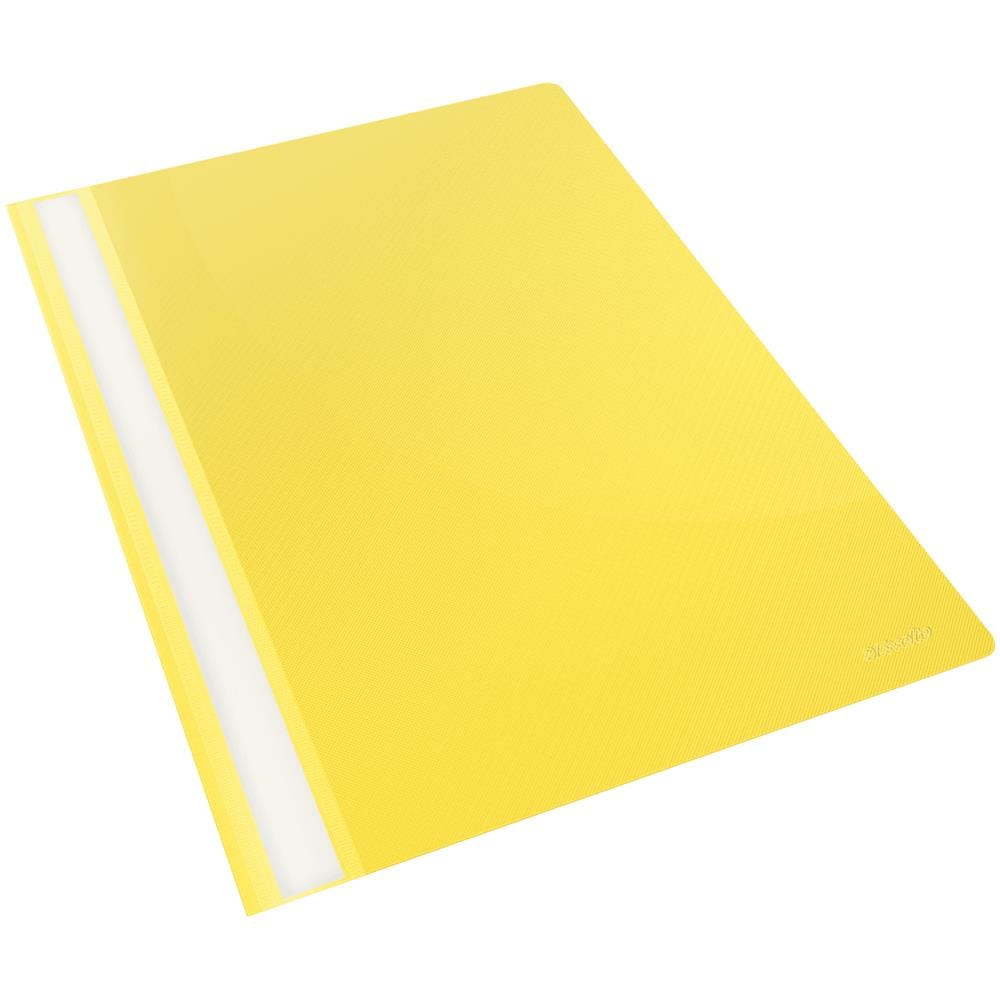 pz. 1 Cartellina in PPL ad aghi A4 giallo 28318 - Foto 3