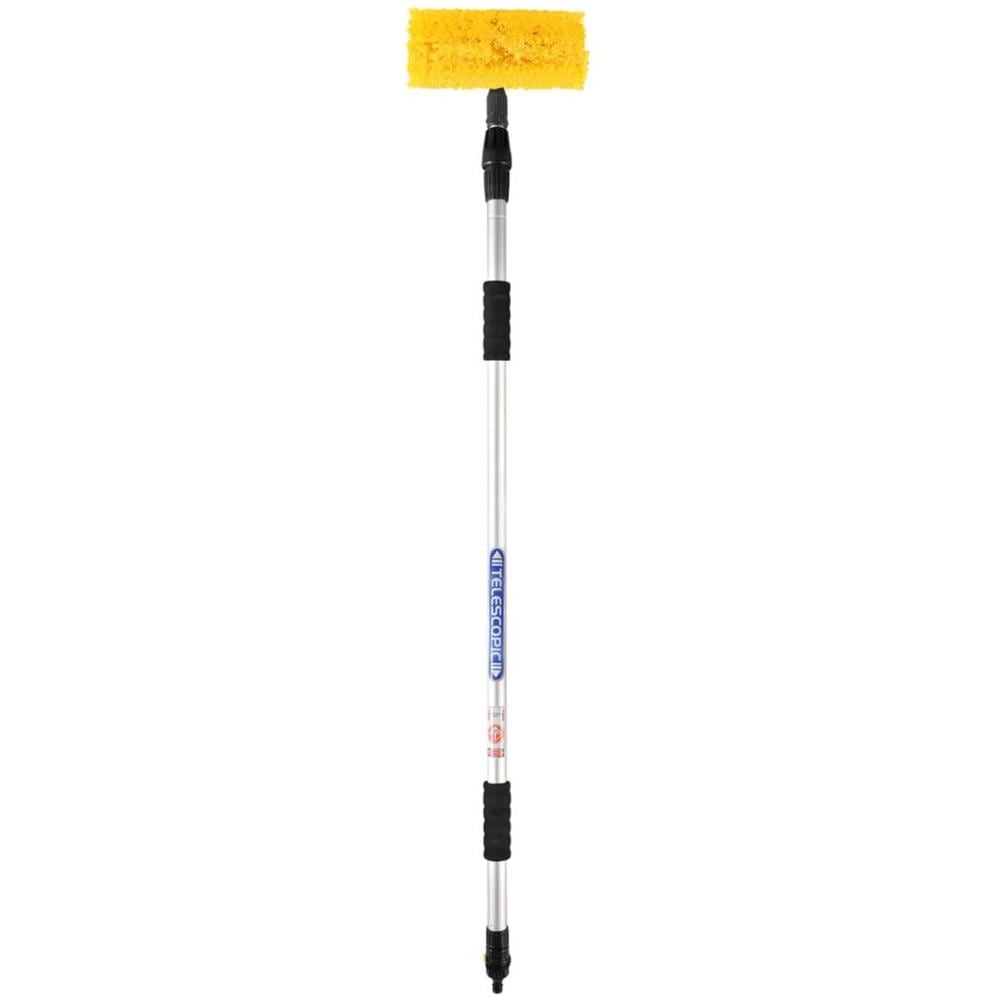Spazzola Lavaggio Auto Manico Telescopico 2,4 m 150684 - Foto 1