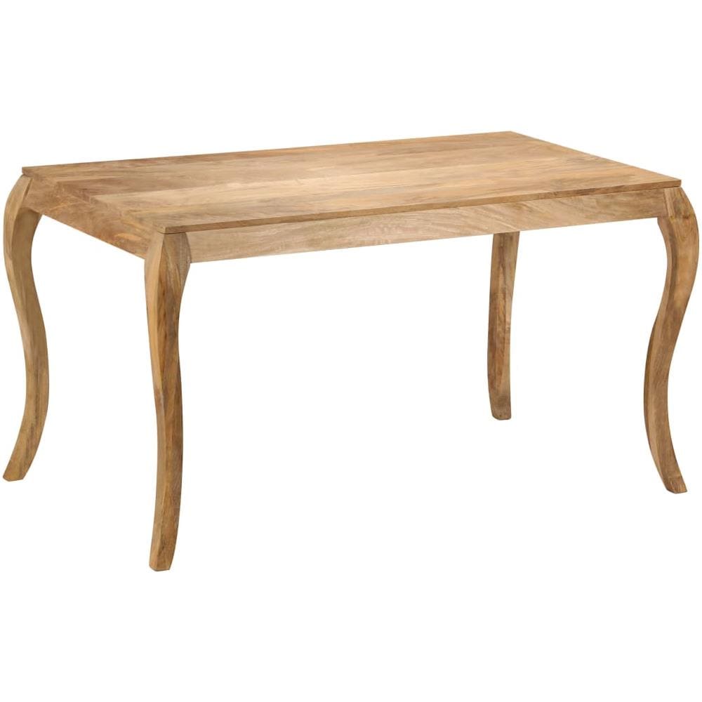 Tavolo Da Pranzo In Legno Massello Di Mango 135x75x76cm - Foto 7